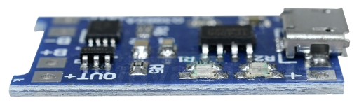 SUPER Nabíjačka pre TP4056 microUSB Li-Ion, chránená.