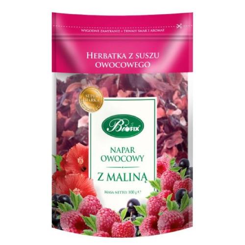 BiFix Ovocný nálev s malinami, 100g