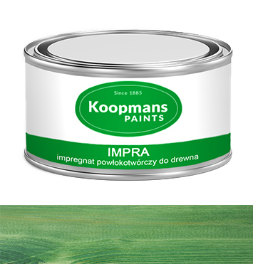Vzorka impregnácie Koopmans Impra 100 ml Zelená fľaša