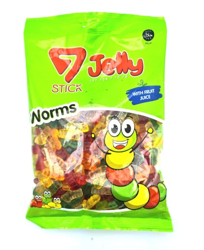 ŽELÉ S OVOCNOU PRÍCHUŤOU S OVOCNOU ŠŤAVOU UMÝVAČKY 800G