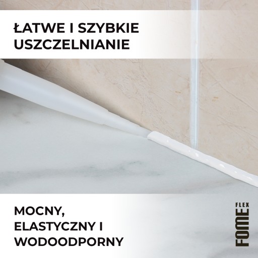 Pružný sanitárny silikón FOME FLEX hnedý 310ml PREMIUM kvalita