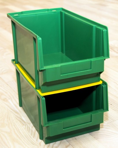 Typ úložného boxu Stabibox Eco: 2 modré