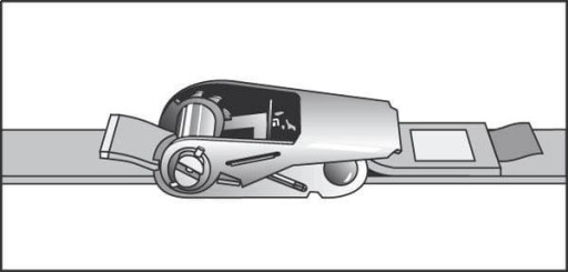 Súprava transportného pásu 25A 2,5 cm / 5 m TS2025A
