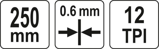 HREBEŇOVÁ PÍLA 250 MM S NASTAVITEĽNOU RÚČKOU