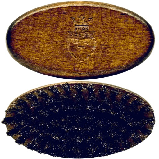 Drevená kefa na fúzy s kančími štetinami By My Beard
