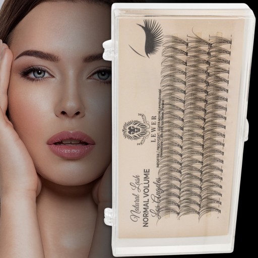 TUMBLES EYELSH Lewer Los Angeles Normal OBJEM 10mm PRÍRODNÝ HODVÁB