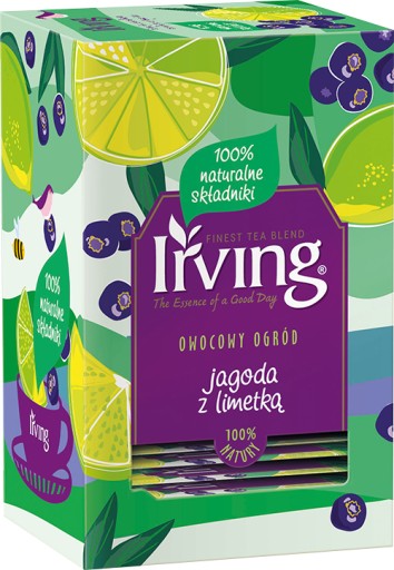 IRVING ČUČORNICOVÝ ČAJ S LIMETOU 20 OBÁLOK