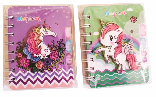 RING NOTEBOOK MINI DIÁR Flamingo