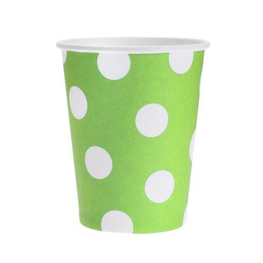 PISTÁCIOVÉ BIELY BAZÉNOVÉ PAPÍROVÉ POHÁRKY 270ml 6ks GODAN