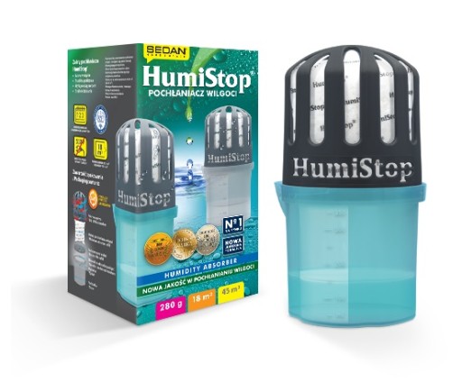 HUMISTOP ABSORPTOR VLHKOSTI s ČIERNOU vložkou