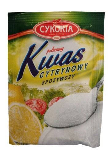 Jedlá kyselina citrónová 20 g čakanky