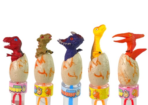 Dinosaury Mydlové bubliny 34 cm Rôzne farby
