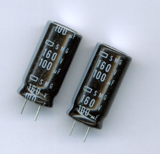 100uF 160V 100 µF 160V (10 KS) ELEKTROLYTICKÝ KONDENZÁTOR