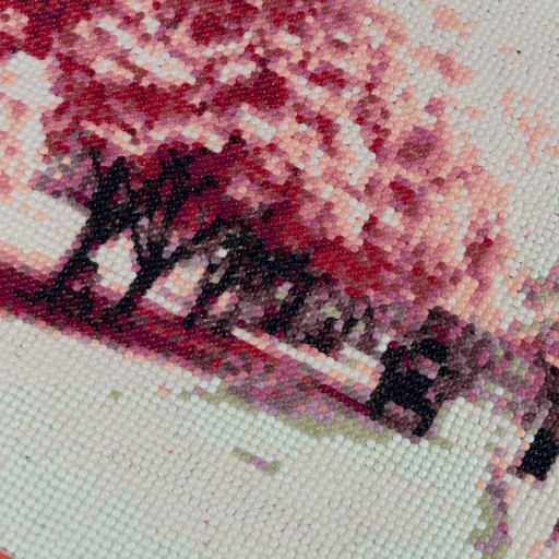 DIAMANTOVÁ VÝŠIVKA Diamantová maľba Diamantová mozaika TREES PARK 5D AVENUE