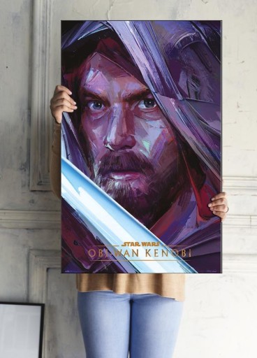 Plagát Star Wars Kenobi Jedi Knight 61x91,5 cm