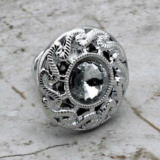 KĽÚČKA NÁBYTKOVÉHO GOMBÍKA NÁBYTKOVÉHO GOMBÍKA CHROM CRYSTAL