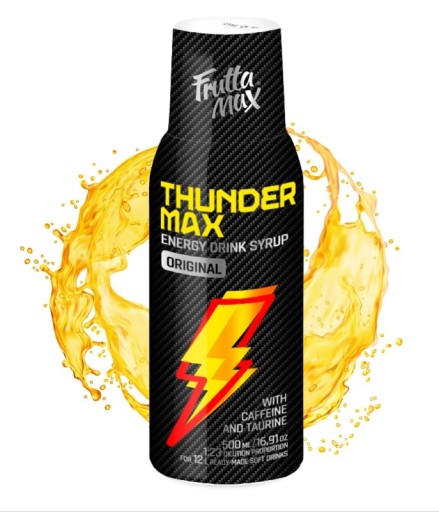 Sirup do FruttaMax ENERGY DRINK karbonizátor 500 ml na 12 litrov