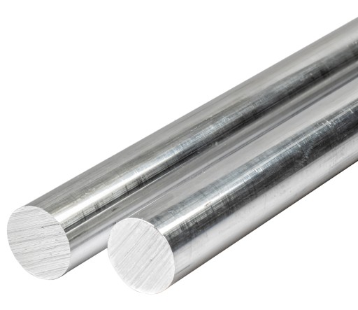 Guľatá hliníková tyč, priemer 20 L, 50 cm. 6060 T66