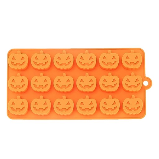 Silikónová forma na mydlové sviečky Halloween Pumpkins 18