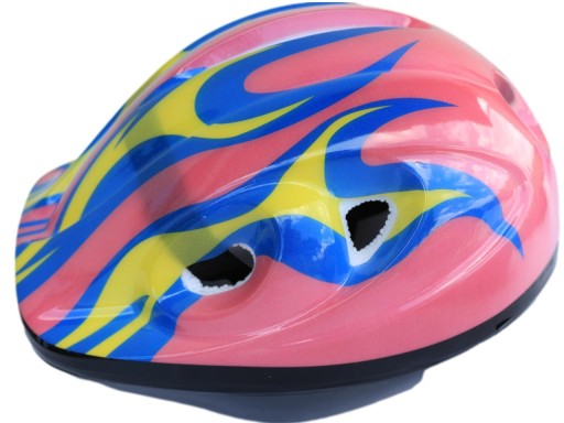 PRILBA NA DIEVČATÚ CYKLISTICKÚ HLAVU ROLLER HEAD, ČERVENÁ