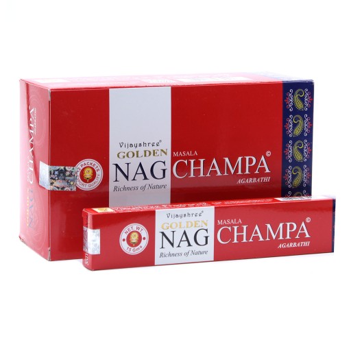 Vijayshree Golden Nag vonné tyčinky - CHAMPA