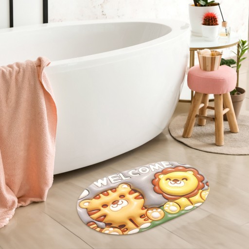 3D protišmyková absorpčná podložka do kúpeľne Magic 23