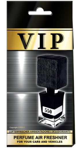Caribi VIP 550 Vôňa do auta - Black Afgano