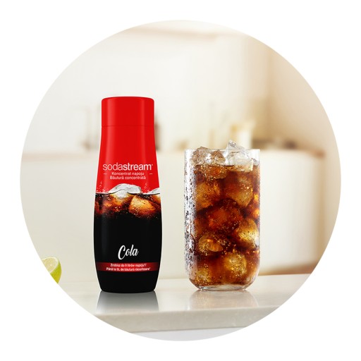 SodaStream COLA vodný sirupový koncentrát 440 ml
