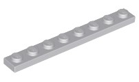LEGO 3460 TANIER 1x8 svetlosivá NOVINKA (1g)