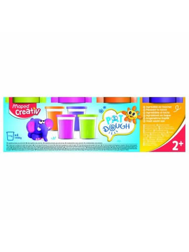 MAPED CREATIV SET PLASTIC PASS 4X114G FANCY
