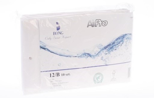 AIRPRO KANCELÁRSKE OBÁLKY vzdušné 14x22,5 cm biele OBÁLKY SET 10 kusov