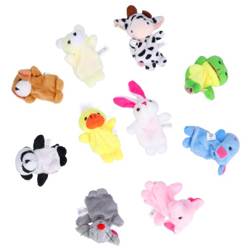 FIGER PUPPIES bábky plyšové zvieratká maskoti pre deti 10 ks.