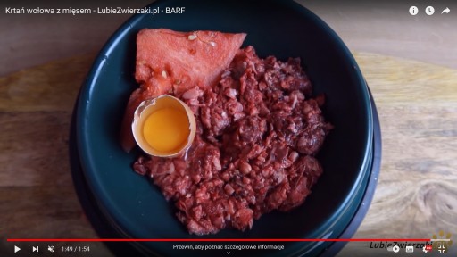 Surové mrazené hovädzie krmivo pre psov hovädzie hrtanové chrupavky 1kg BARF