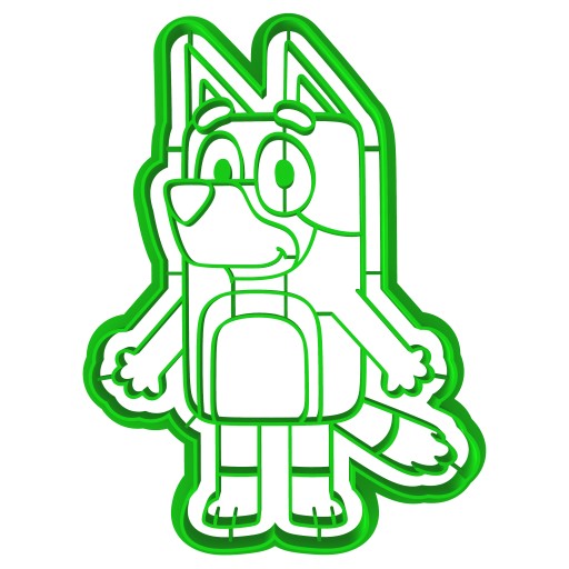 Formička Vykrajovačka na perníčky Bajka Dad BLUEY Dog BANDIT 12cm