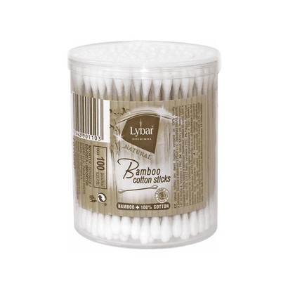 Vatové tyčinky Lybar Mattes 100 ks.