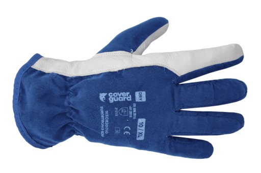 KOZIE PRACOVNÉ RUKAVICE SVETLÁ KRYTKA EUROSTRONG 820/9-L