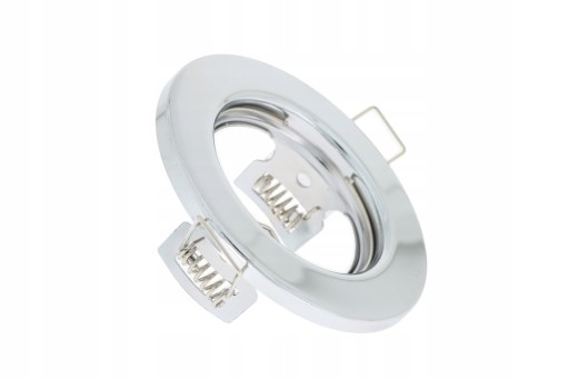 STROPNÉ svietidlo Chróm + 5W žiarovka, NEUTRAL LIGHT 4000K + GU10 LED objímka