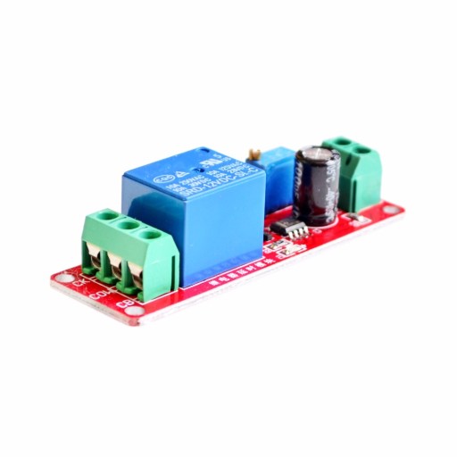 ČASOVÝ MODUL NE555 ONESKOROVACIE RELÉ 12V 10A