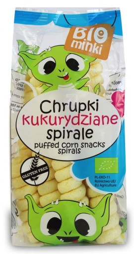 KUKURIČNÁ DRŤ, BEZLEPKOVÁ ŠPIRÁLA, BIO, 60 g