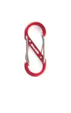 Karabína Naturehike S-TYPE M 2 kusy NH20GS004-RED