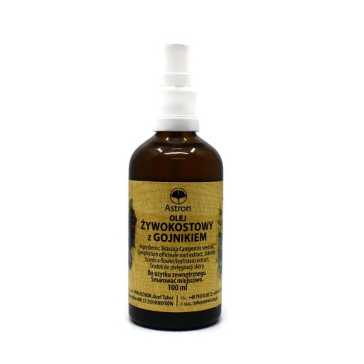 KOMFROSTOVÝ OLEJ S KOMFROSTOM 100ml COMFROST ASTRON