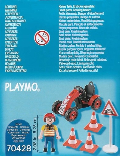 Playmobil bloky 70428 Závodné auto