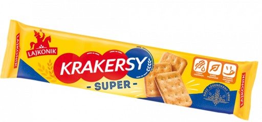 LAJKONIK Super SALTED krekry 180g