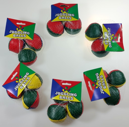 LOPTIČKY ŽUBENSKÉ GULE 3 ks/súprava