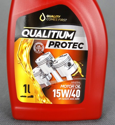 QUALITIUM PROTEC MINERÁLNY OLEJ 15W40 A3/B3 1L