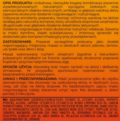 Hrejivý masťový komplex 200ml BOLESTI KĹBOV KĹBOV