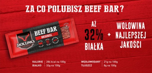 Sušené hovädzie Jack Links Beef Bar 22,5 g