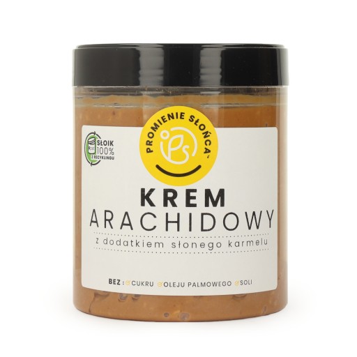 Arašidový krém so soľným KARAMELOM 500 g