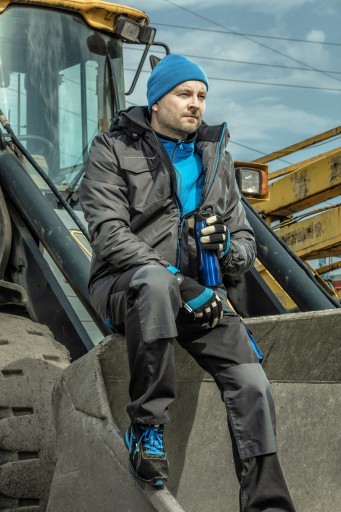 JESENNÁ ZIMNÁ ČIAPKA, MODRÁ, UNISEX, UNIVERZÁLNA VEĽKOSŤ