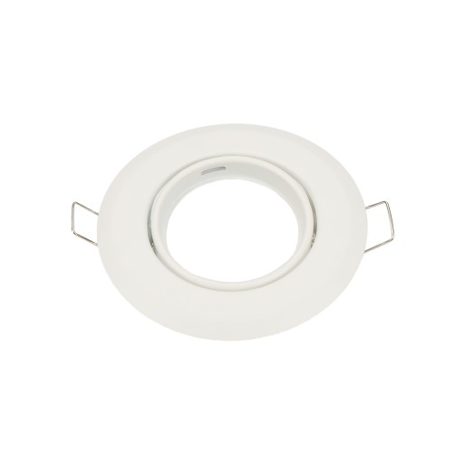 Sada okrúhleho bieleho svietidla + GU10 1,5W teplá